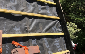 Chantier, à Saint-Egrève 