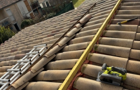 Chantier, à Sassenage, dans le 38