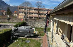 Chantier à Saint Egrève