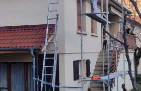 Chantier zinguerie sur Saint-Egrève